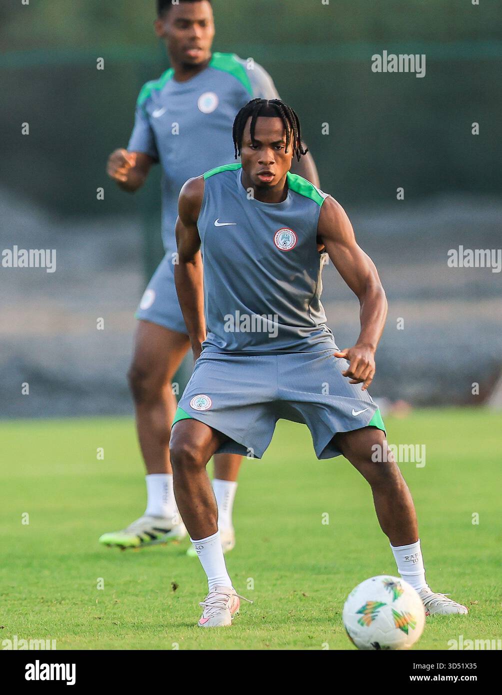 Rabat, Morocco.. 12th Nov, 2025, Samuel Chukwueze in trining for ...