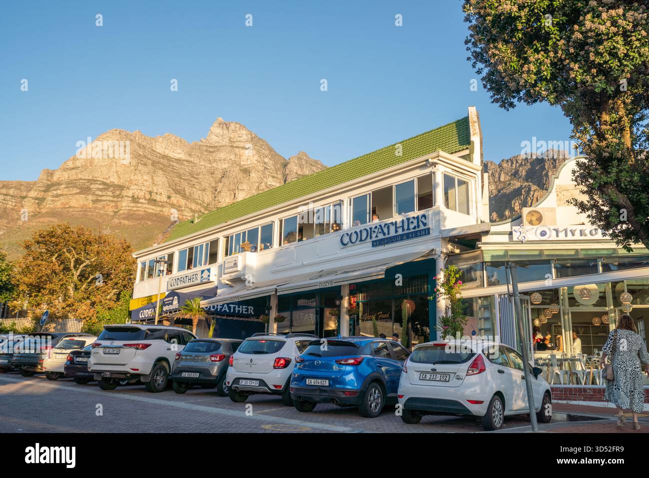 The Cod Father, Camps Bay, one of the best seafood restaurants in South  Africa Stock Photo - Alamy