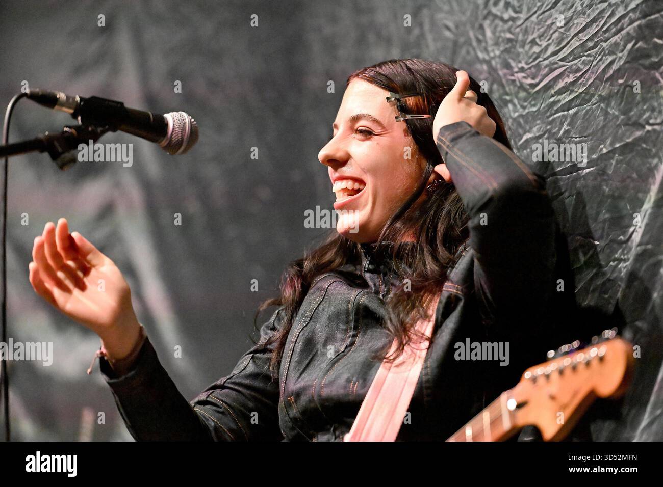 Kässy live on stage on 11.11.2025 in Munich, Muffathalle. The picture ...