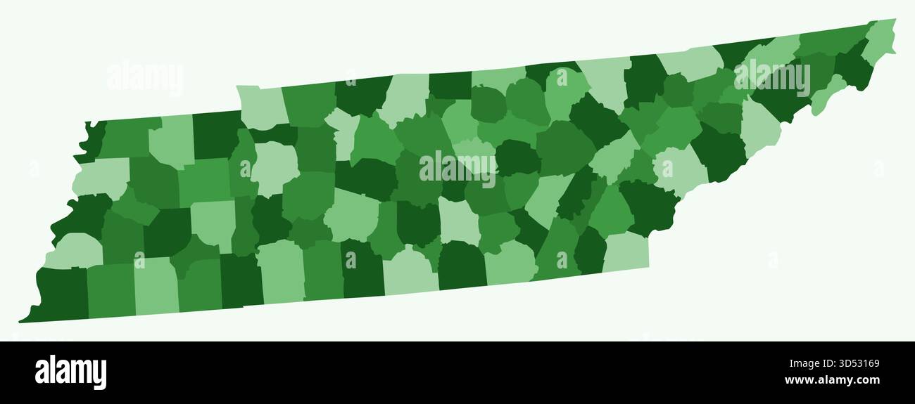 Tennessee Simple State Tn green Stock Vector Images - Alamy