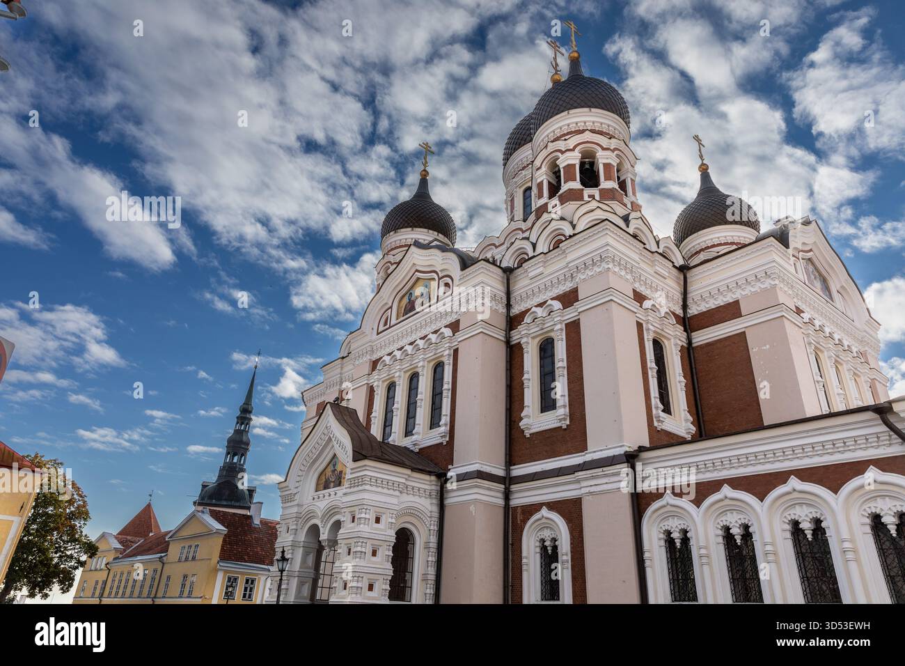 Tallinn capital city of Estonia in the Baltic Stock Photo