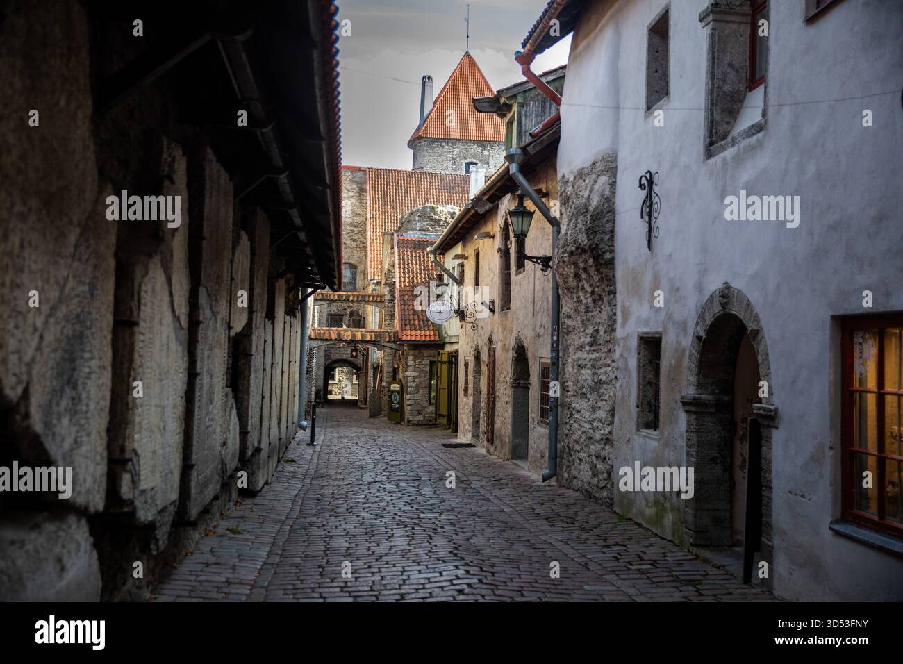 Tallinn capital city of Estonia in the Baltic Stock Photo
