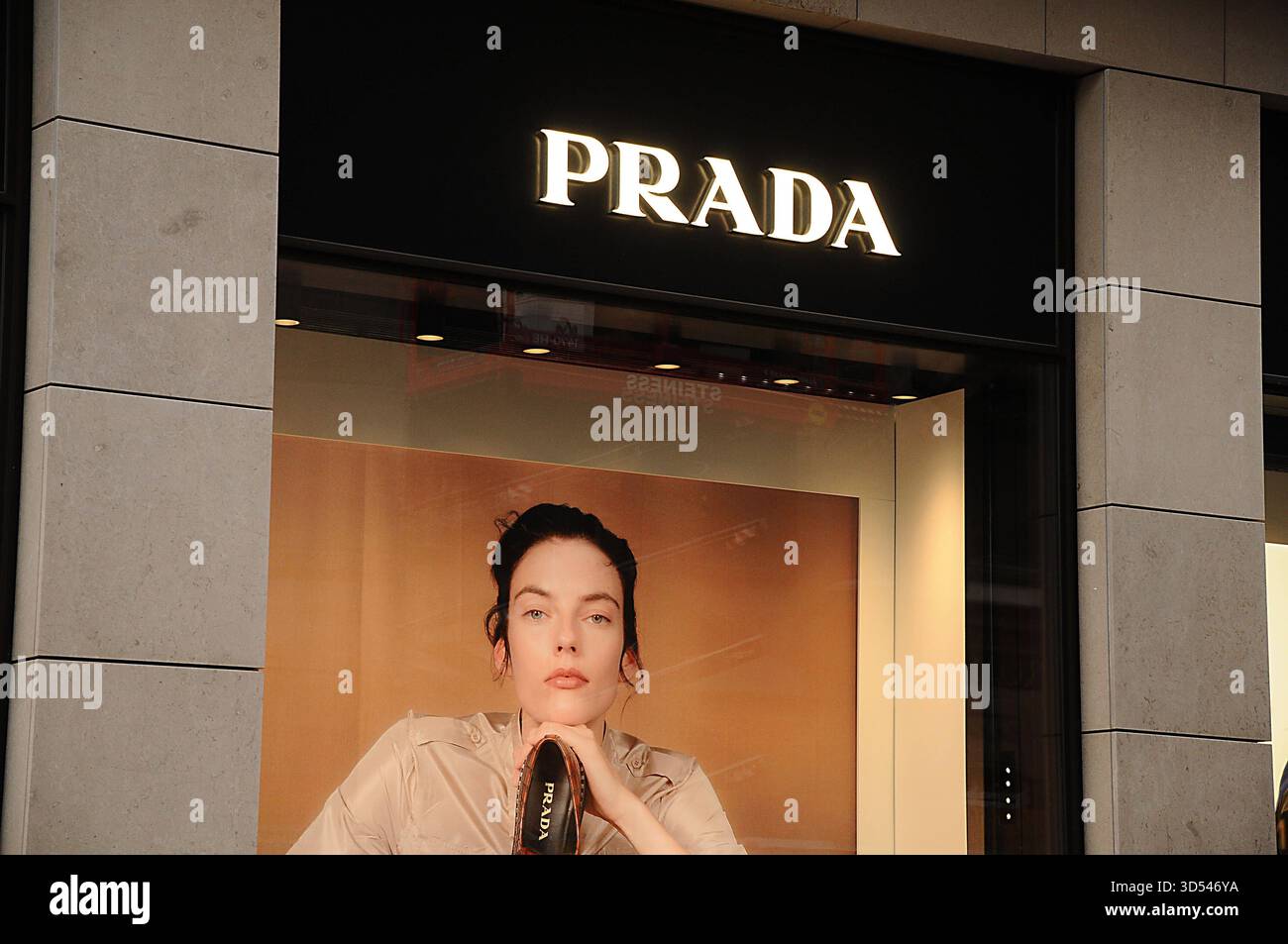 Copenhagen/ Denmark/13 november 2025/Prada store on stroeget danish ...