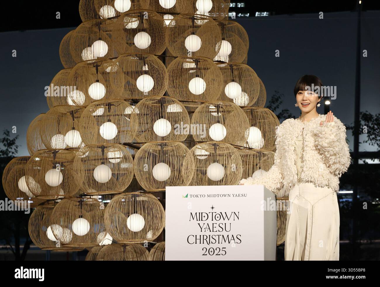 Yajasu Tree Tokyo, Japan. 13th Nov, 2025. Japanese actress Nao poses for photo at ...