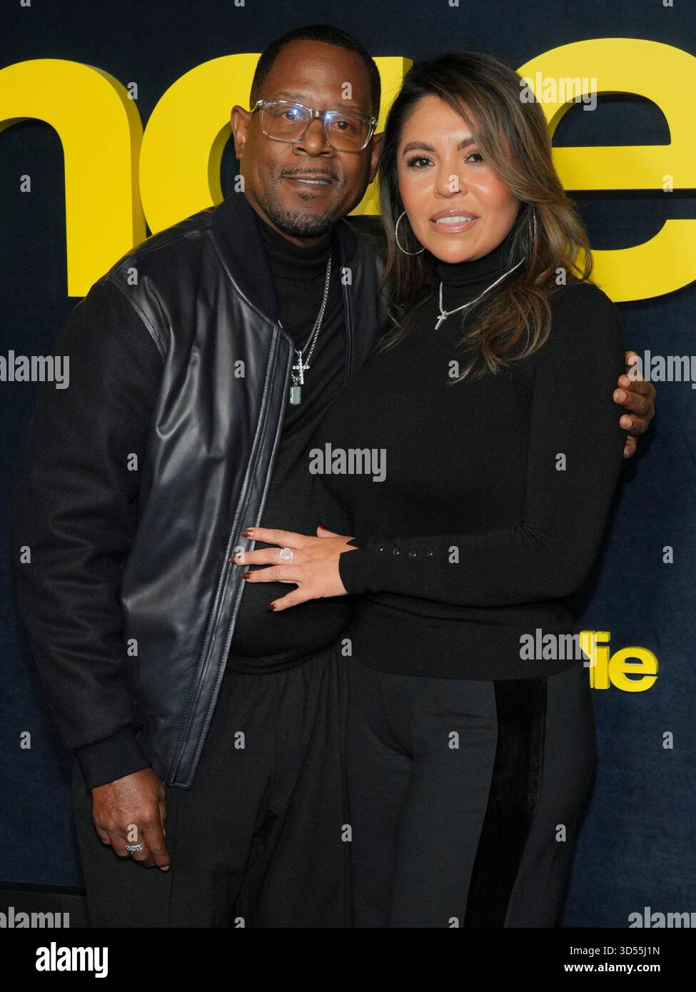 Martin Lawrence, left, and Shamicka Gibbs arrive at the premiere of ...