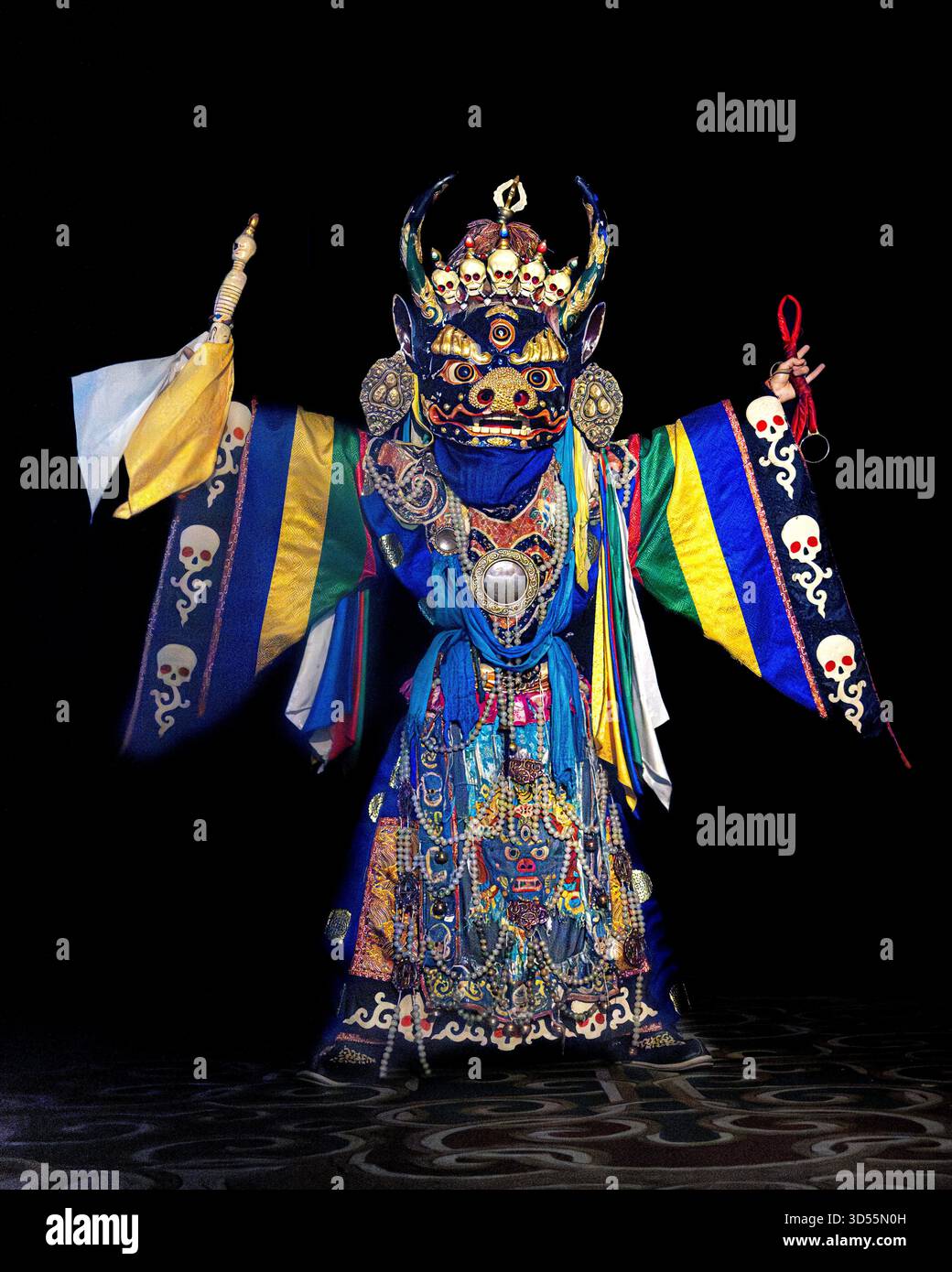 Members of Mongolia's renowned national performing arts group, the ...