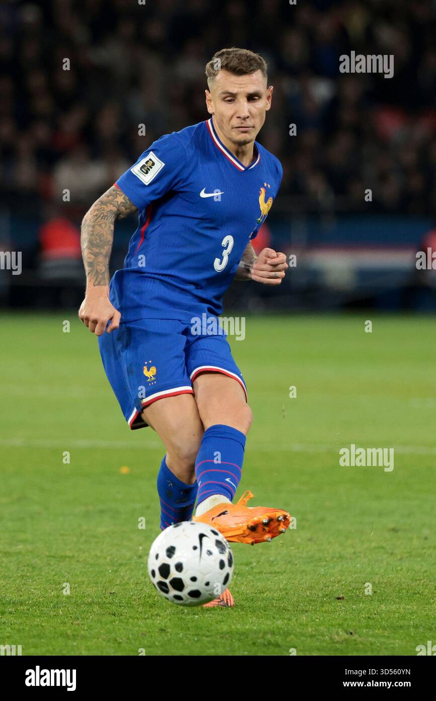 Lucas Digne of France during the FIFA World Cup 2026, Qualifiers, Group ...