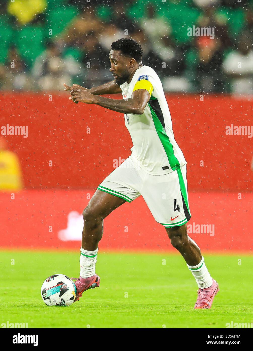 Rabat, Morocco. 13th Nov, 2025, Wilfred Ndidi in Nigeria vs Gabon, Fifa ...