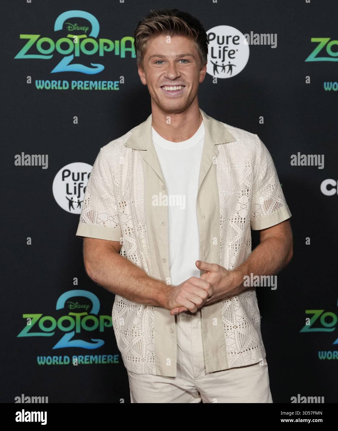 Robert Irwin arrives at the Walt Disney Animation Studios’ ZOOTOPIA 2 ...