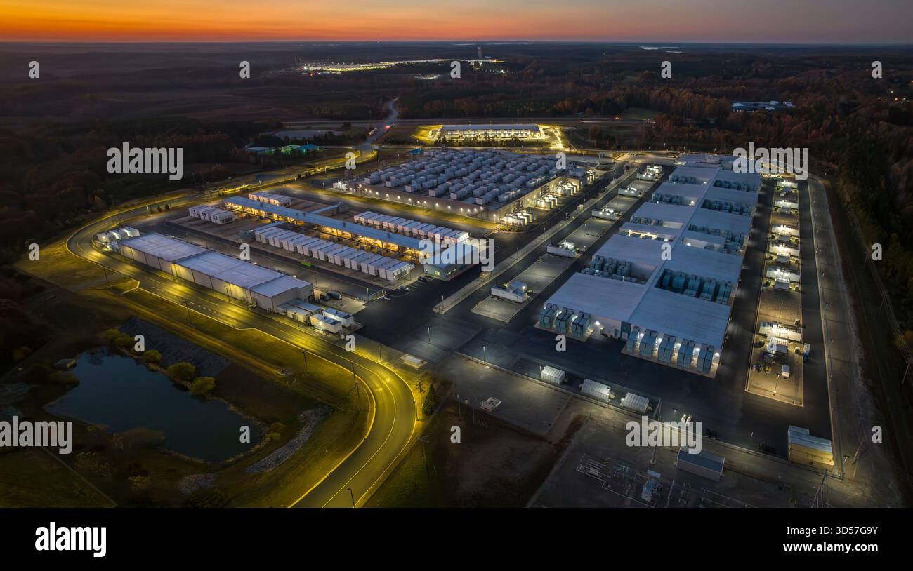Data Center for a Large Technology Company Stock Photo - Alamy