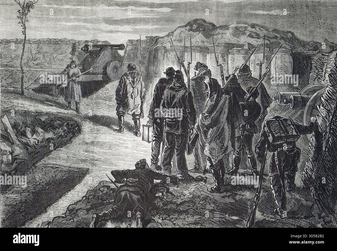 Manning the defences in paris hi res stock photography and images Alamy