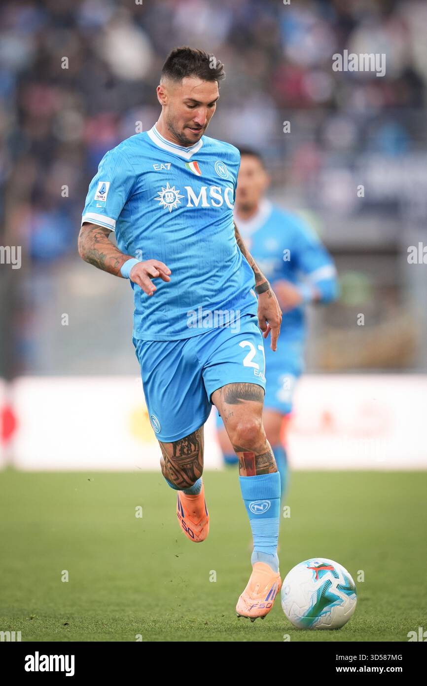 Politano Napoli’s Matteo Politano in action during the Serie A soccer match ...