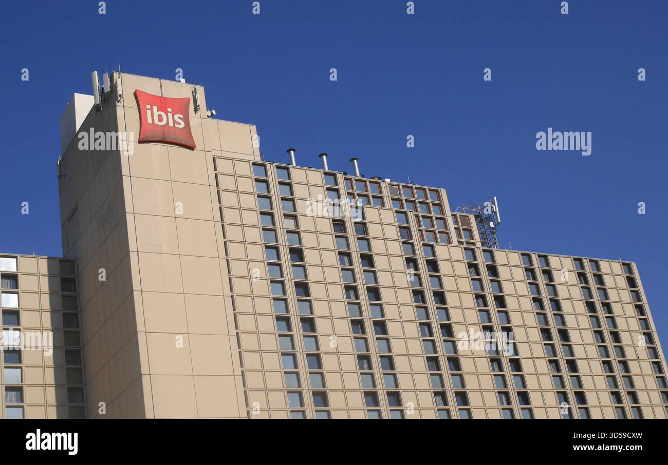 The budget Accor Hotel Ibis, 1st District, Budapest, Hungary Stock Photo