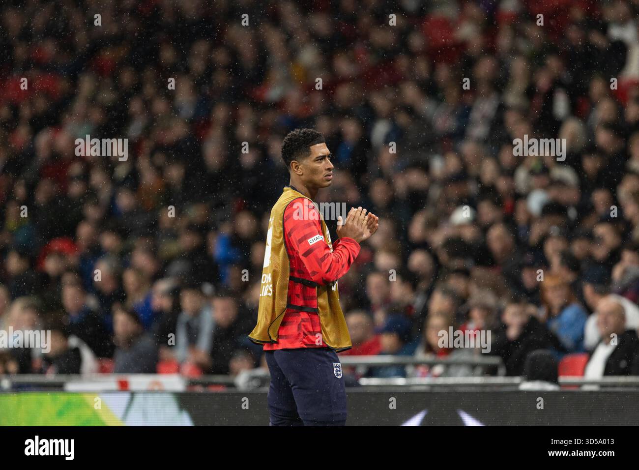 Jude Bellingham of England during the UEFA European Qualifiers for 2026