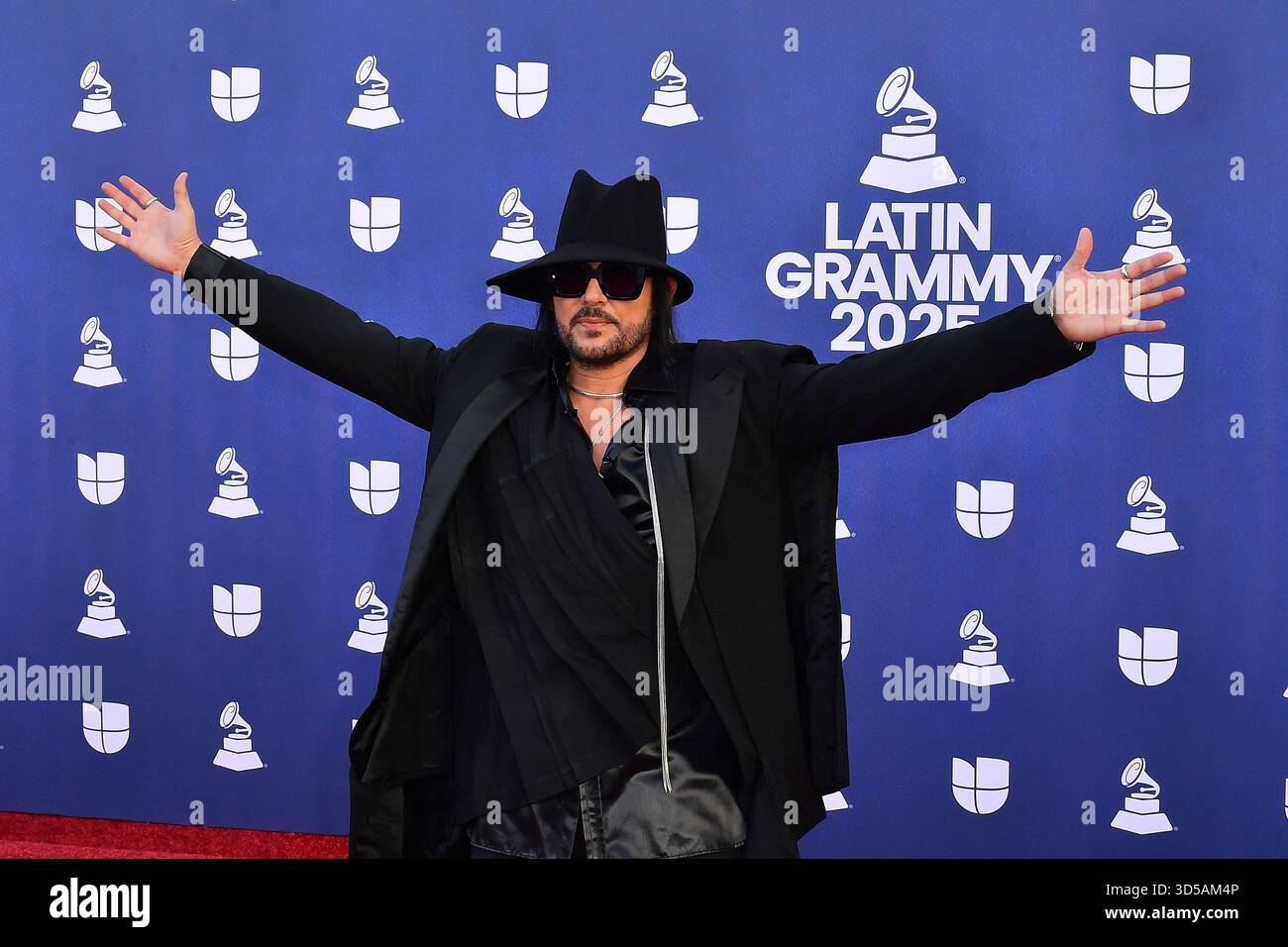 Beto Cuevas attends The 26th Annual Latin GRAMMY Awards at MGM Grand Garden Arena on November 13, 2025 in Las Vegas, Nevada. Photo: Casey Flanigan/imageSPACE/MediaPunch Stock Photo