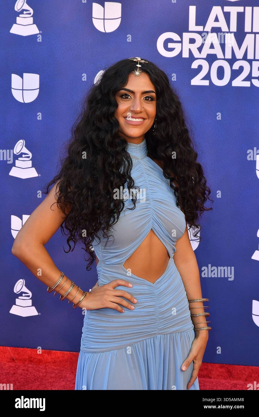 Julieta Rada attends The 26th Annual Latin GRAMMY Awards at MGM Grand Garden Arena on November 13, 2025 in Las Vegas, Nevada. Photo: Casey Flanigan/imageSPACE/MediaPunch Stock Photo