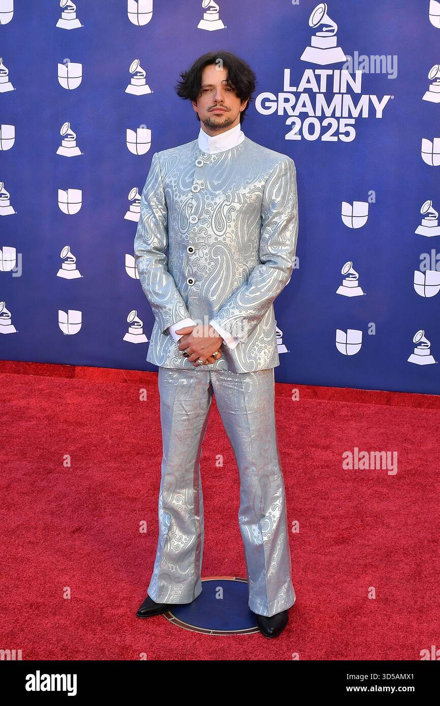 Lasso attends The 26th Annual Latin GRAMMY Awards at MGM Grand Garden Arena on November 13, 2025 in Las Vegas, Nevada. Photo: Casey Flanigan/imageSPACE/MediaPunch Stock Photo