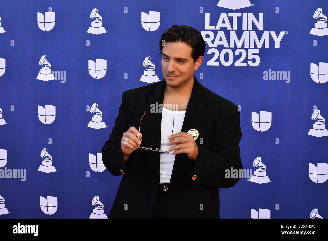 Vadhir Derbez attends The 26th Annual Latin GRAMMY Awards at MGM Grand Garden Arena on November 13, 2025 in Las Vegas, Nevada. Photo: Casey Flanigan/imageSPACE/MediaPunch Stock Photo