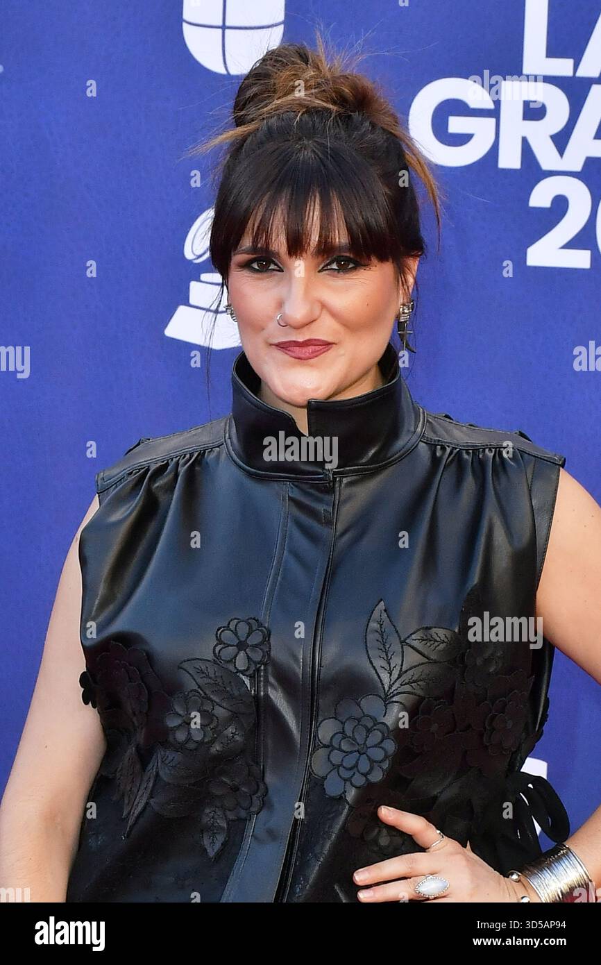 Rozalén attends The 26th Annual Latin GRAMMY Awards at MGM Grand Garden Arena on November 13, 2025 in Las Vegas, Nevada. Photo: Casey Flanigan/imageSPACE/MediaPunch Stock Photo