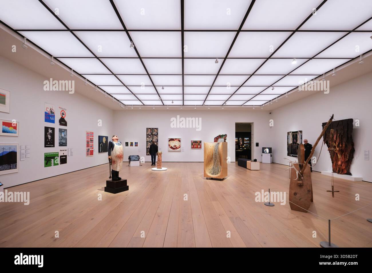 Oslo, Norway - September 8, 2025: Interior of Nasjonalmuseet National ...