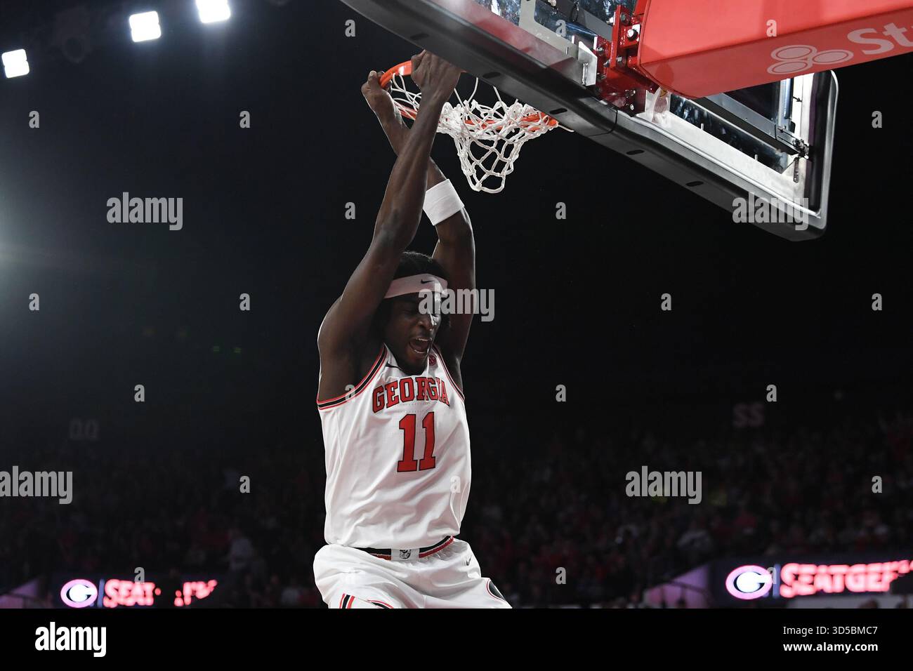 ATHENS, GA - NOVEMBER 14: Forward Dylan James #11 of the Georgia ...