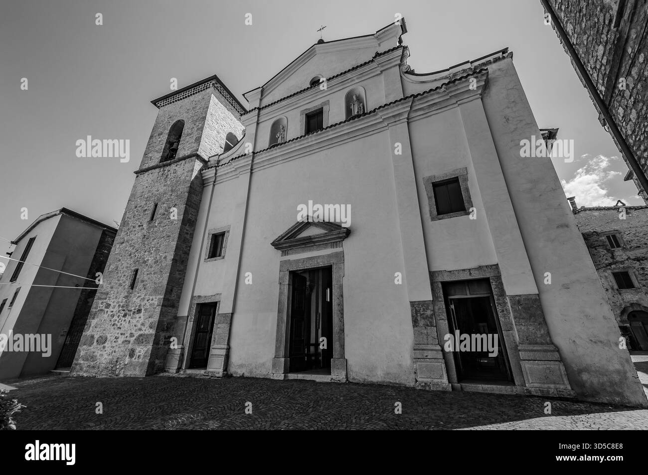 The Church of St. Peter the Apostle is located near the castle, in the highest part of the historic center. The first historical reference we have dat - Stock Image