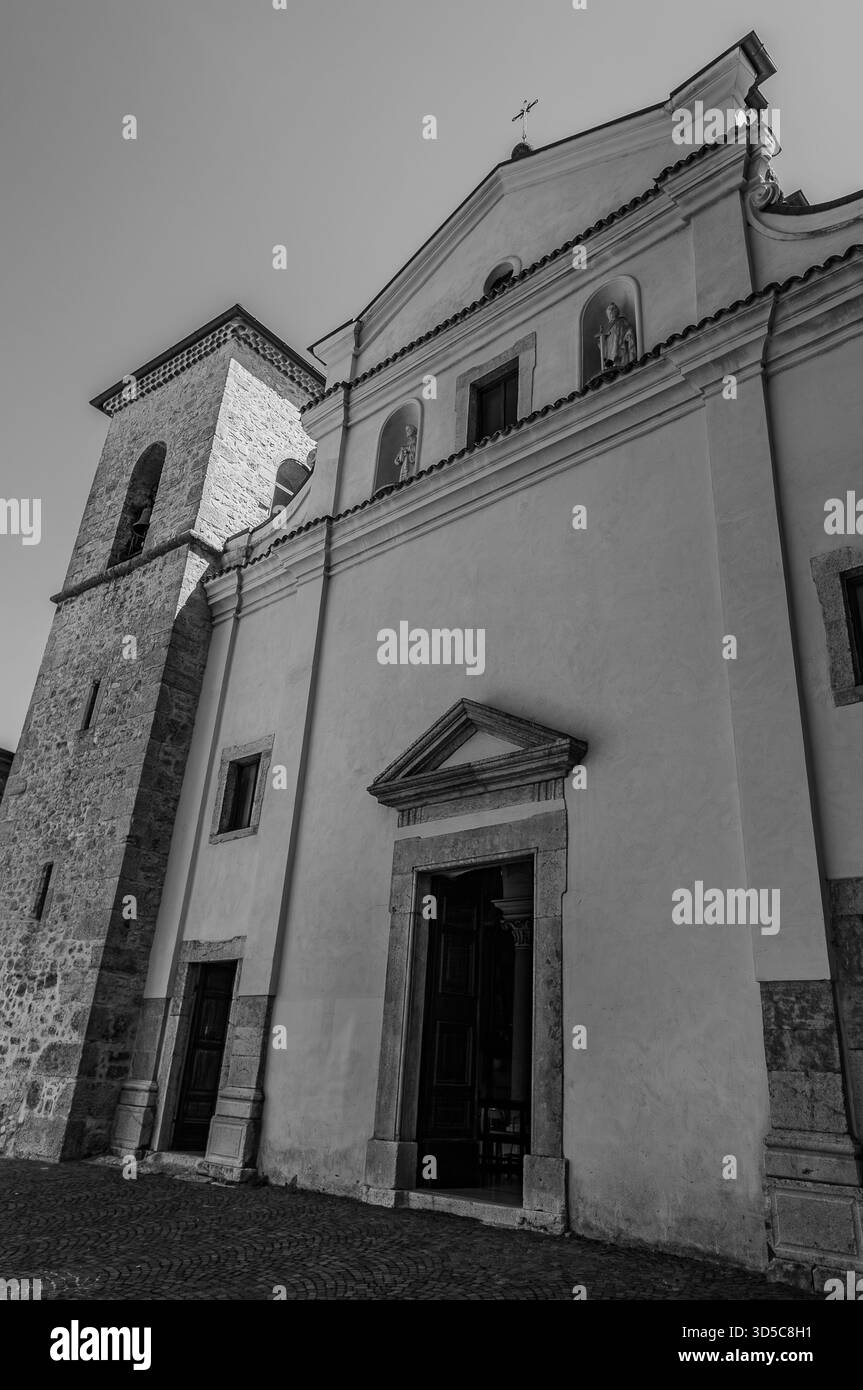 The Church of St. Peter the Apostle is located near the castle, in the highest part of the historic center. The first historical reference we have dat - Stock Image