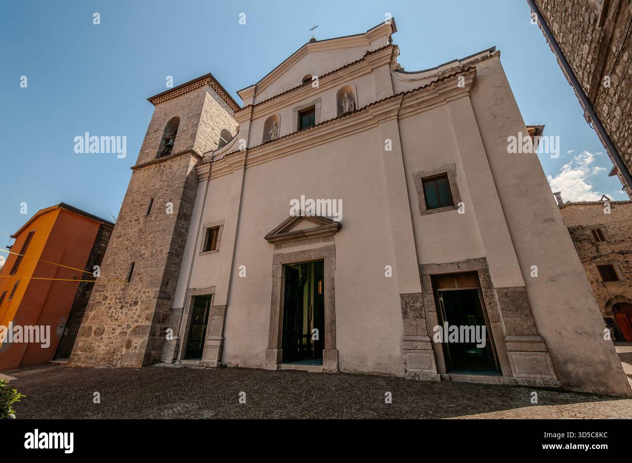 The Church of St. Peter the Apostle is located near the castle, in the highest part of the historic center. The first historical reference we have dat - Stock Image