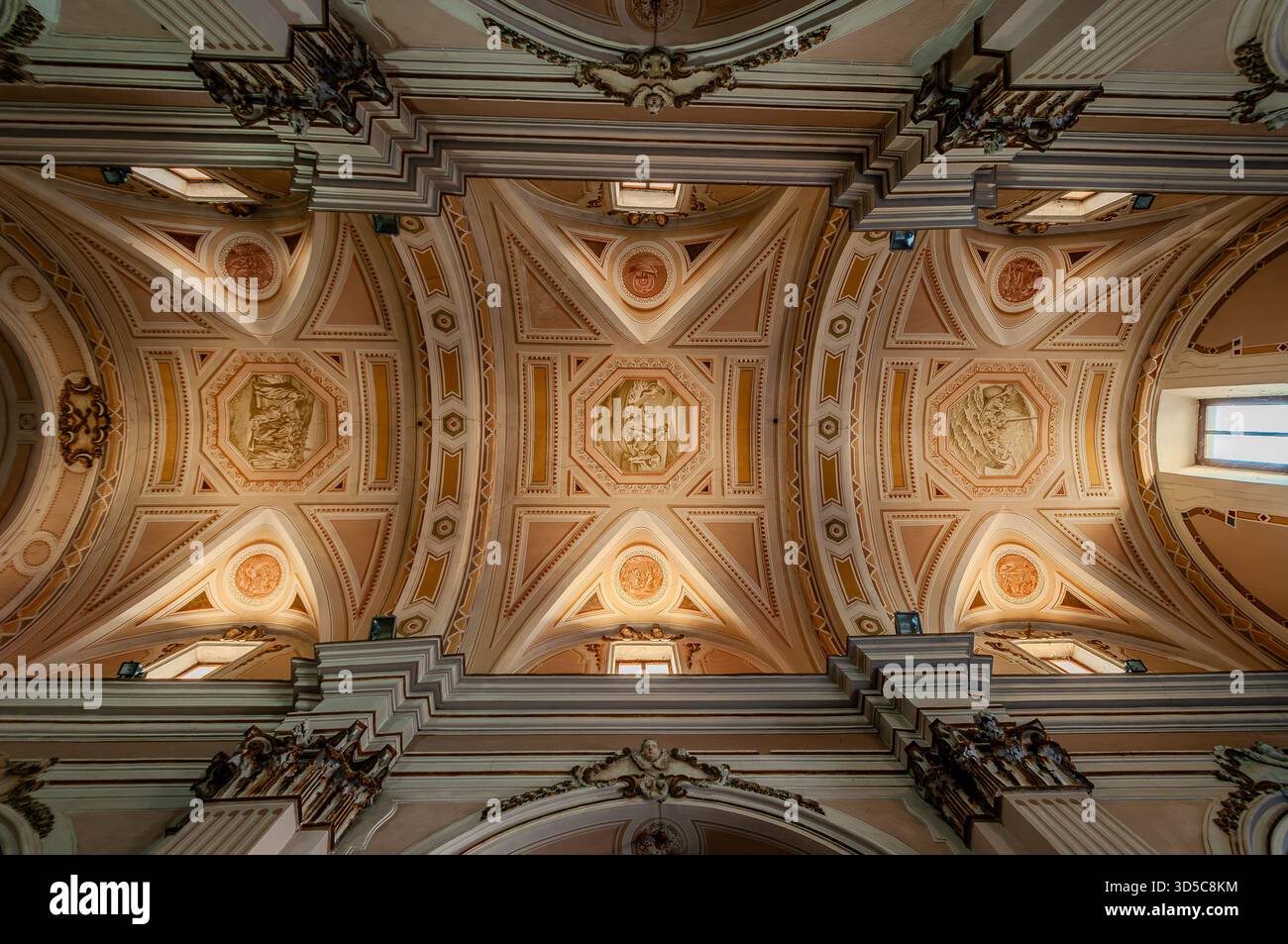 The Church of St. Peter the Apostle is located near the castle, in the highest part of the historic center. The first historical reference we have dat - Stock Image