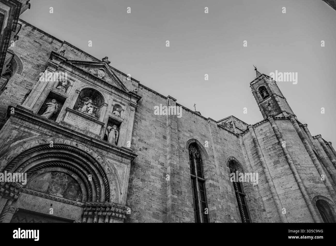 The church of San Francesco in Ascoli Piceno is considered one of the best Italian works of Franciscan architecture and the most representative Franci - Stock Image