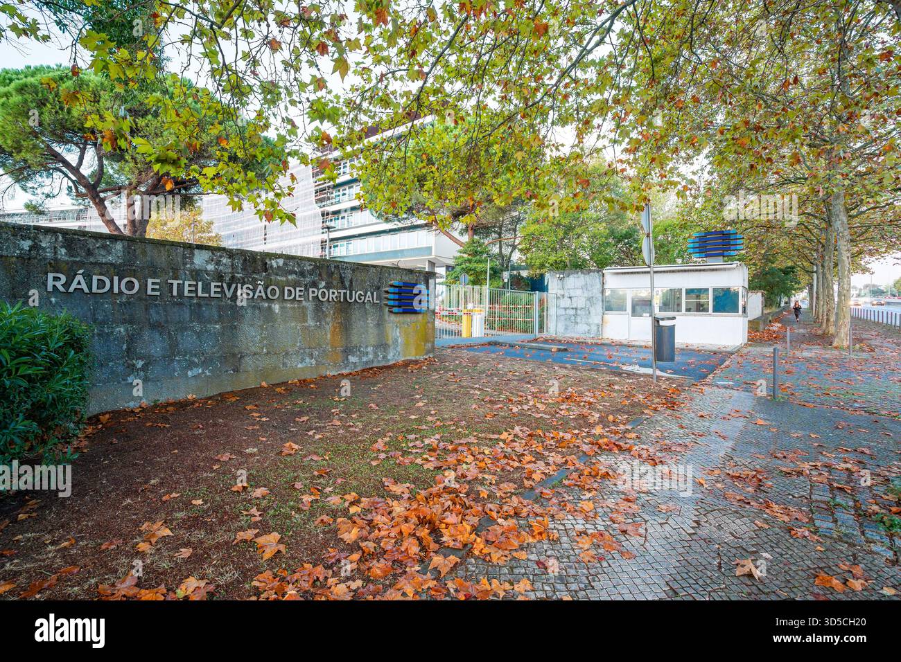 Lisboa Rtp Main facade of the RTP facilities in Lisbon-Portugal Stock Photo - Alamy
