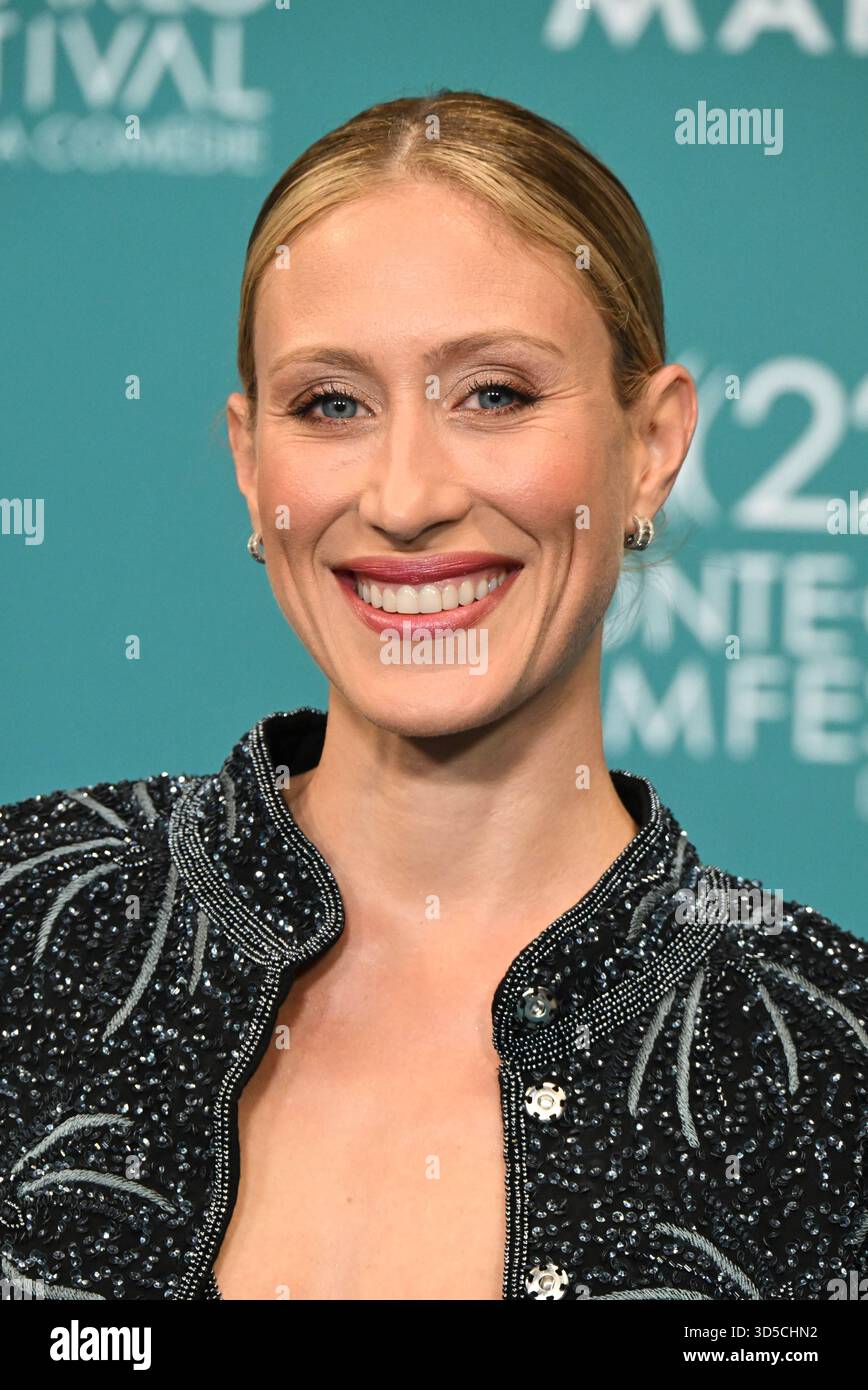 Teresa Riott Monte Carlo, 22nd Monte Carlo Film Festival De La Comédie. Red carpet ...