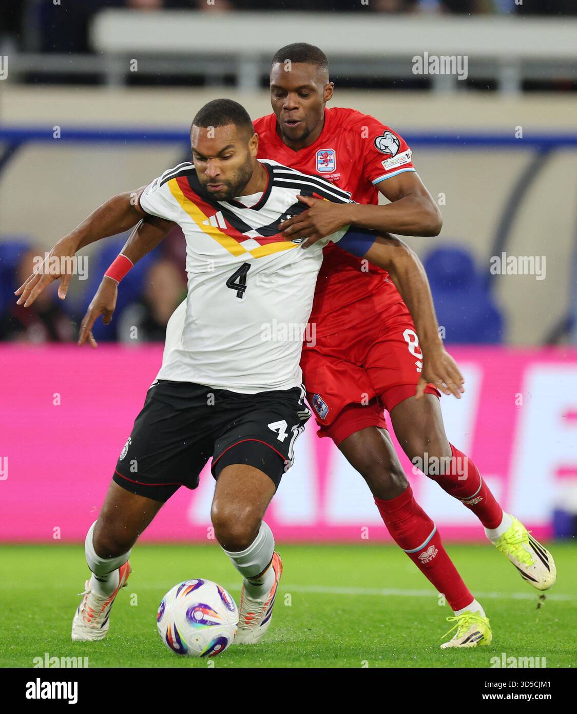 Christopher Rag Fifa left to right: Jonathan Tah (Germany), Christopher Martins Luxembourg ...