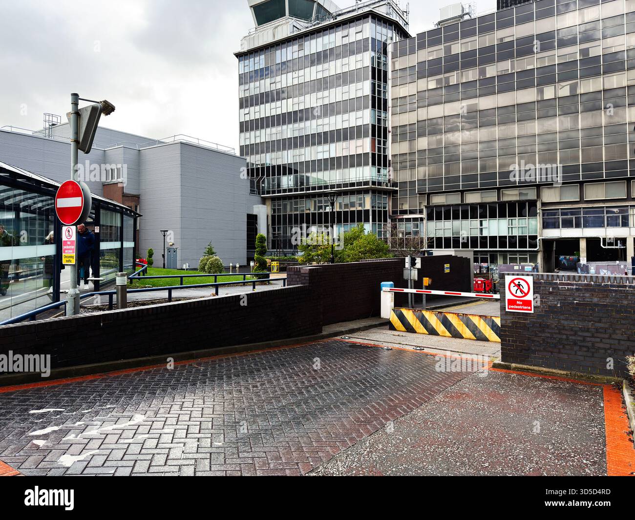 Manchester, UK - October 04, 2025: A modern Manchester office airport ...