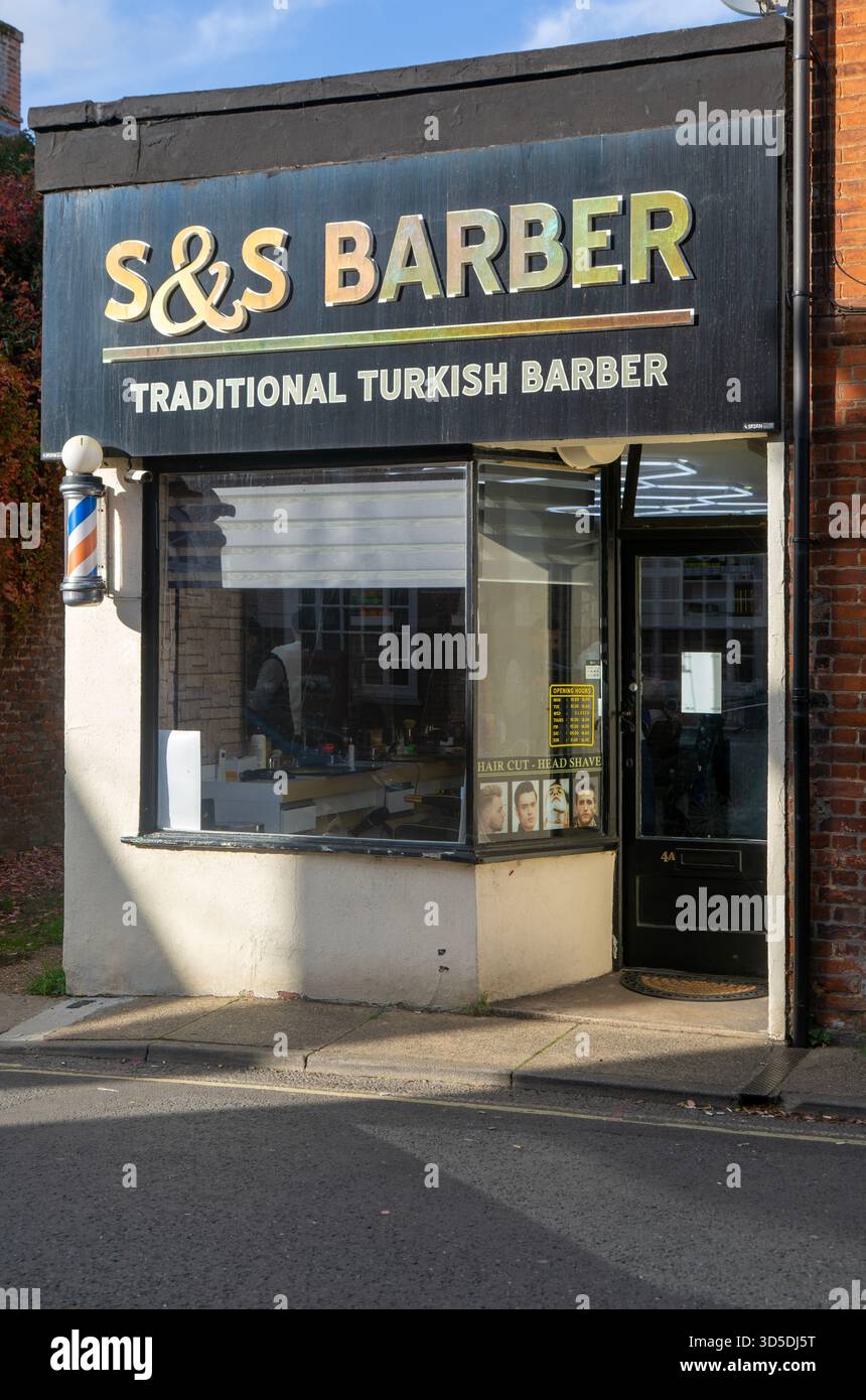 Turkish barber england hi-res stock photography and images - Alamy