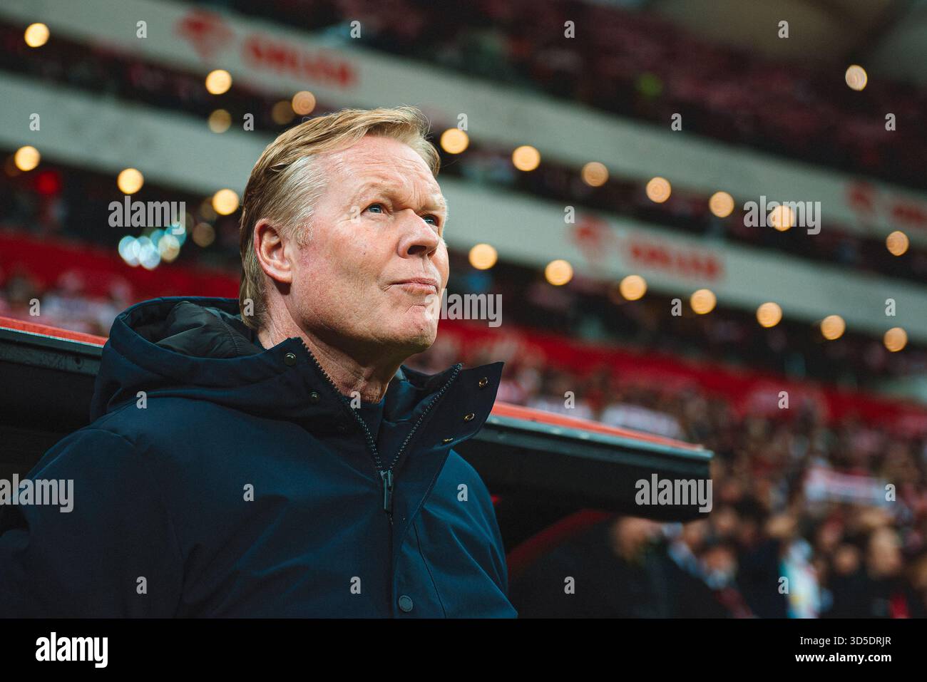 Warsaw, Poland. 14th November, 2025. Holland coach Ronald Koeman during ...