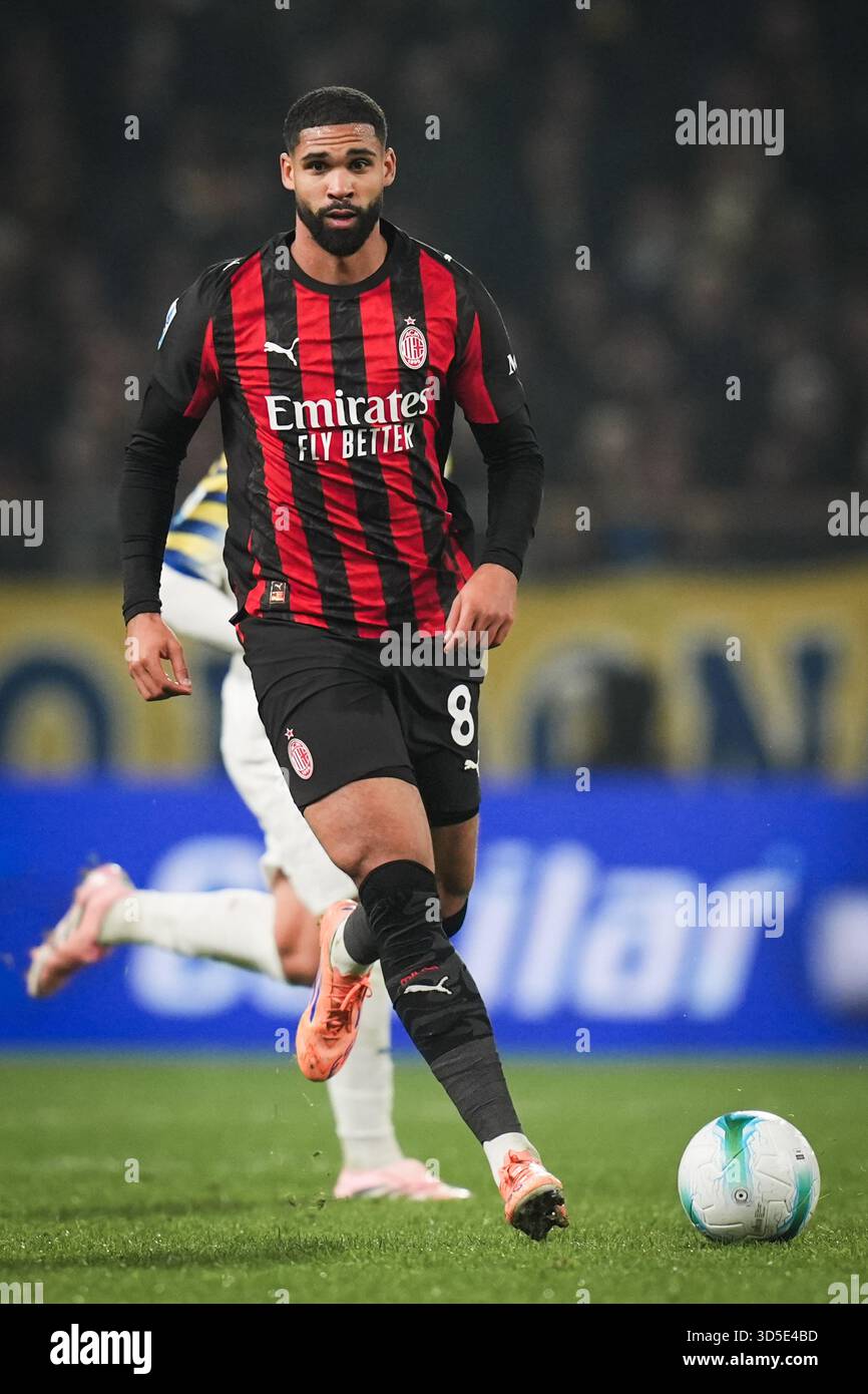 AC MilanÕs Ruben Loftus-Cheek in action during the Serie A soccer match ...