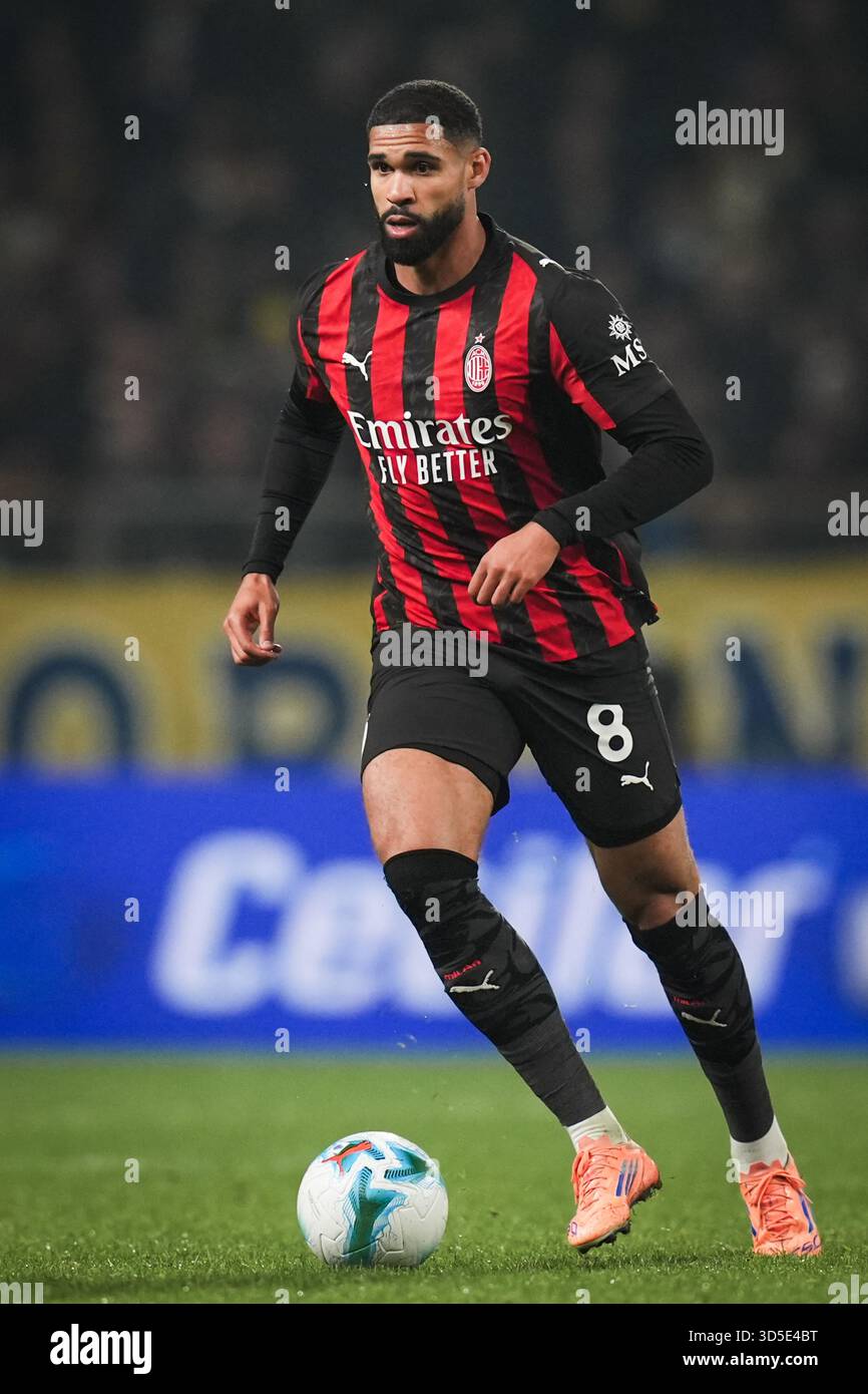 AC MilanÕs Ruben Loftus-Cheek in action during the Serie A soccer match ...