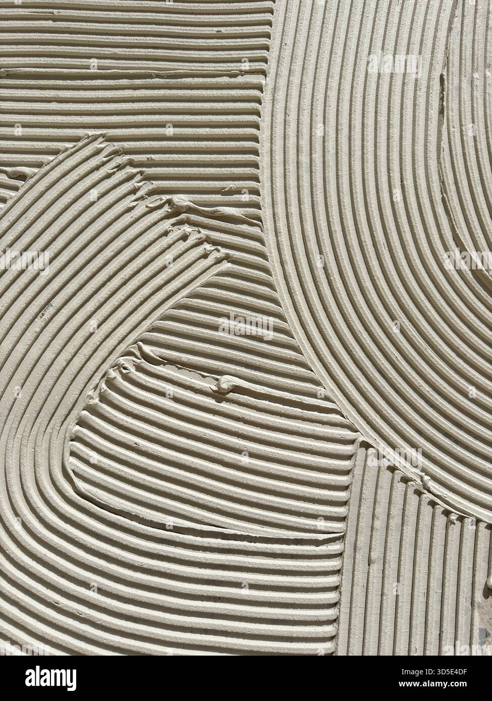 Construction Adhesive Texture with Curved Grooves and Linear Ridges ...