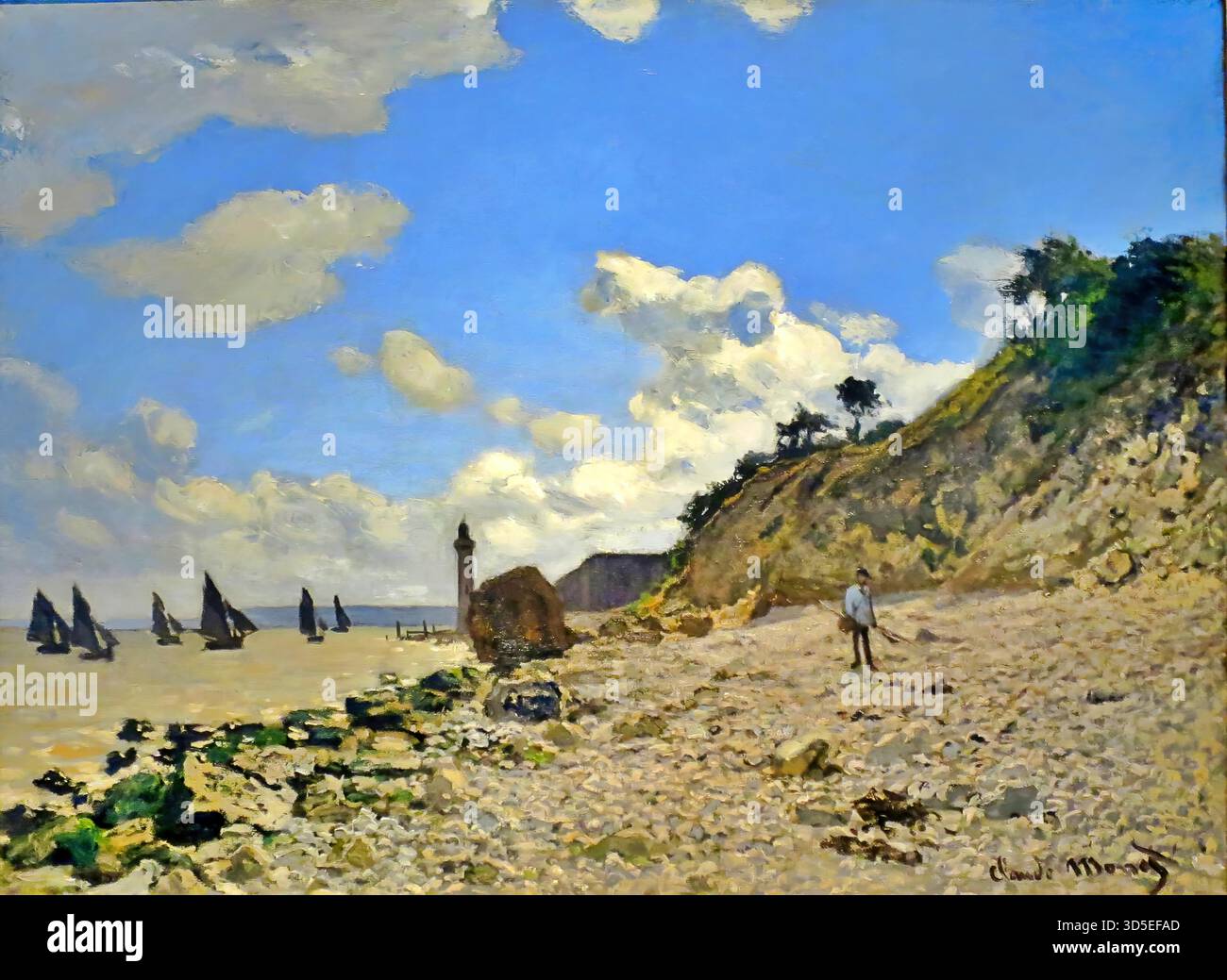 The Beach at Honfleur visual data 4