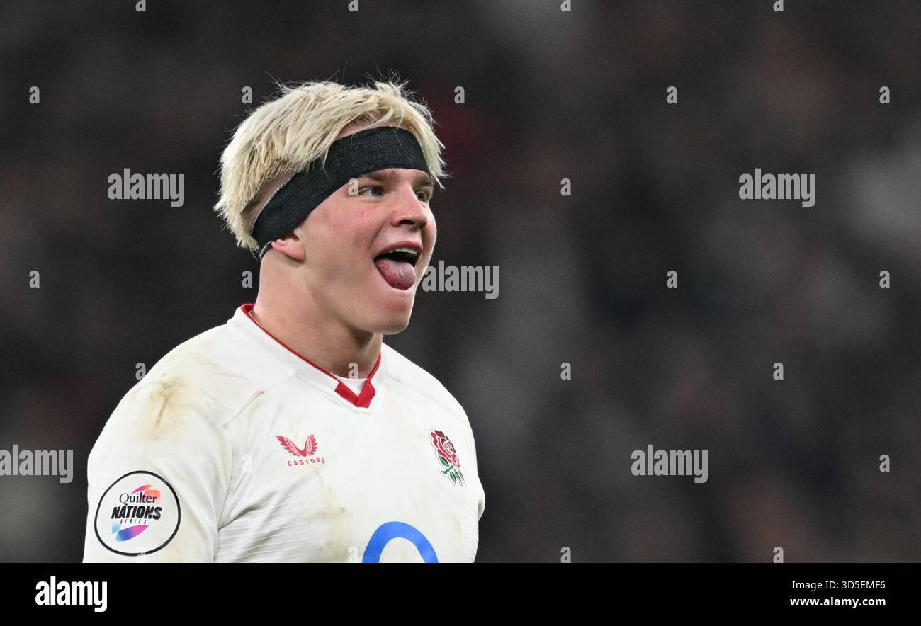Polock Rugby 15th November 2025; Twickenham, London, England; Quilter Nations Series ...