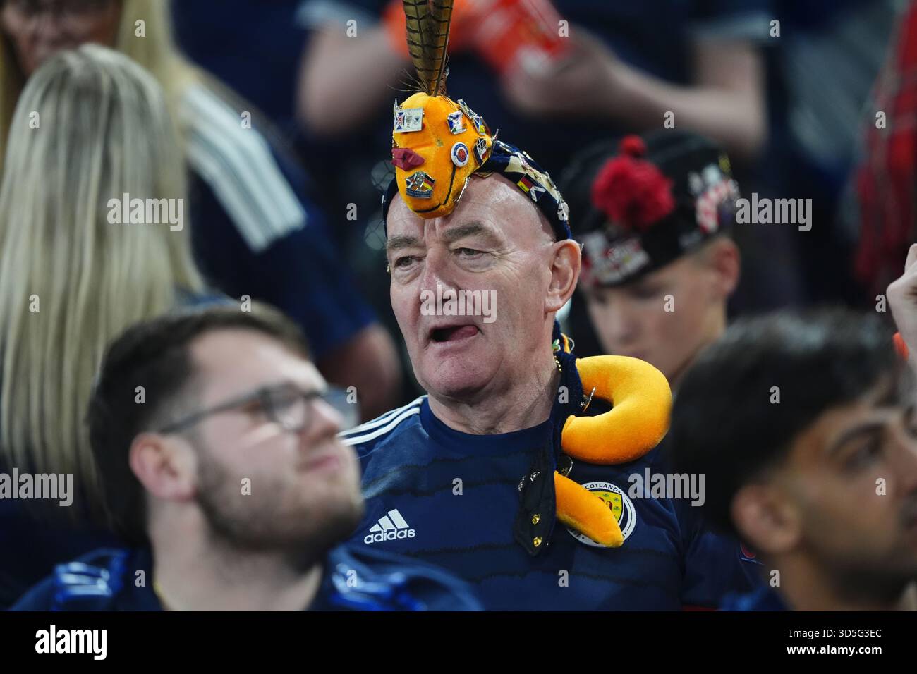 Scotland Fans In The Stands During The FIFA World Cup European scotland-fans-in-the-stands-during-the-fifa-world-cup-european