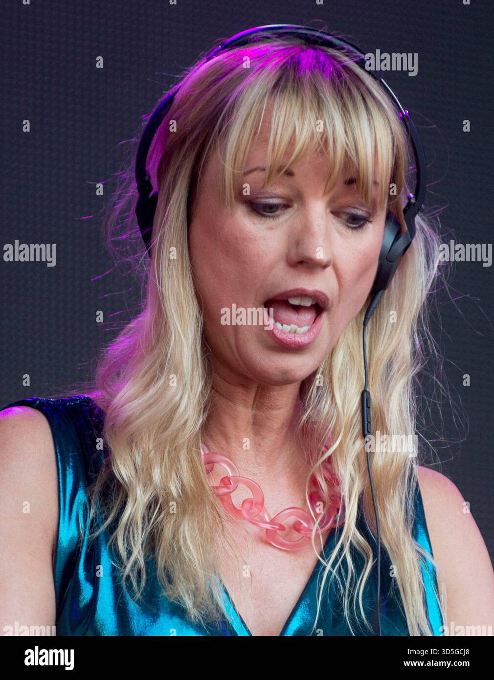 Sara Cox at lets Rock The Moor ,marsh meado cookham photo by Brian ...