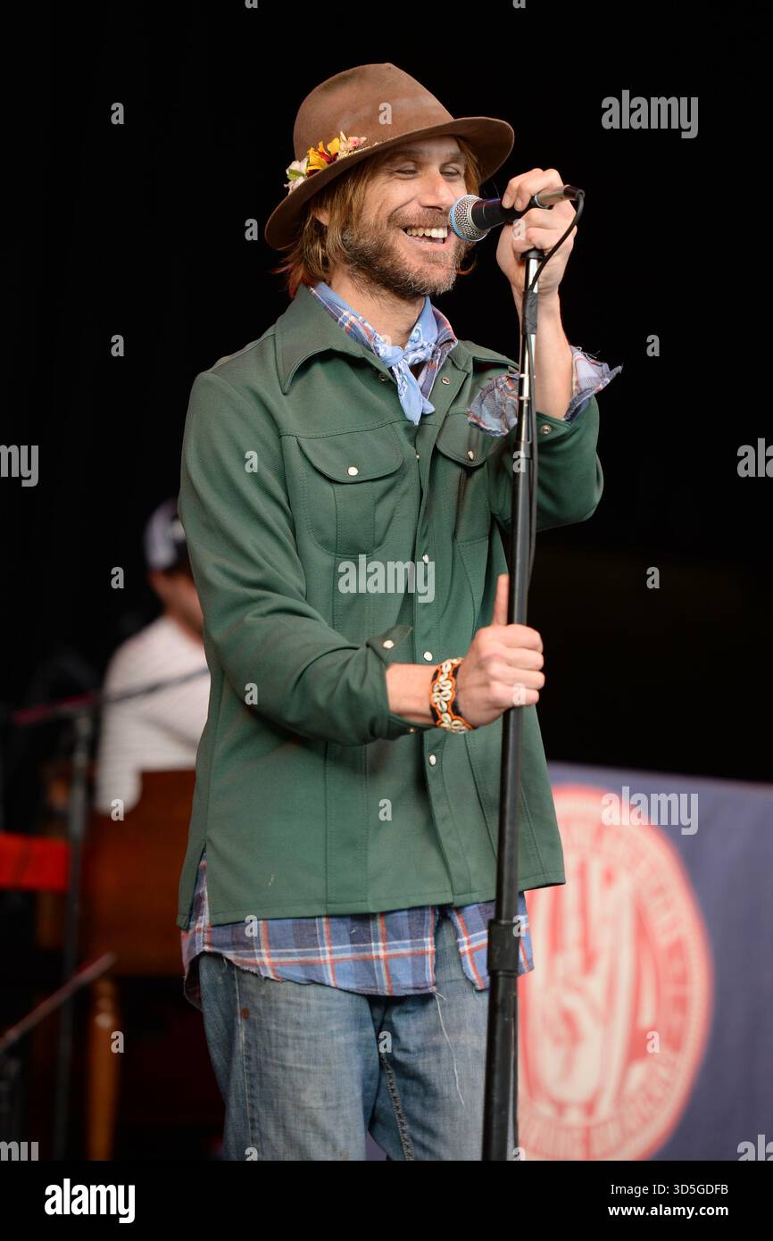 **FILE PHOTO** Todd Snider Has Passed Away. BOCA RATON, JANUARY - 17: Todd Snider of Hard Working Americans performs during The Sunshine Music Festival at The Mizner Park Amphitheatre on January 17, 2016 in Boca Raton, Florida. Credit: mpi04/MediaPunch Stock Photo