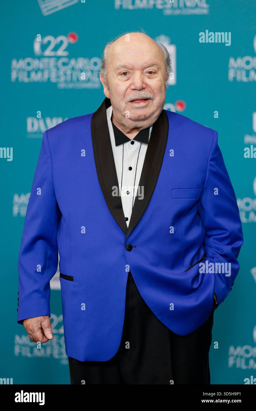 Lino Banfi attends the awards gala night held at Grimaldi Forum during 22nd Monte Carlo Film Festival on November 15, 2025 in Monte Carlo, Monaco. Photo by Marco Piovanotto/ABACAPRESS.COM Stock Photo