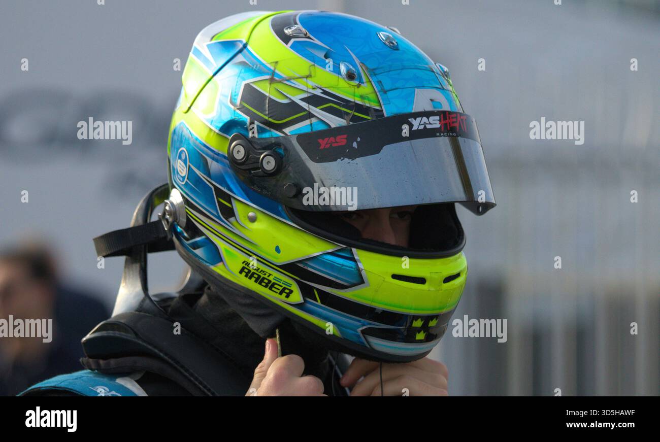 August Raber Monza, 19/10/2025: GB3 Champioship. August Raber, Argenti with Prema ...