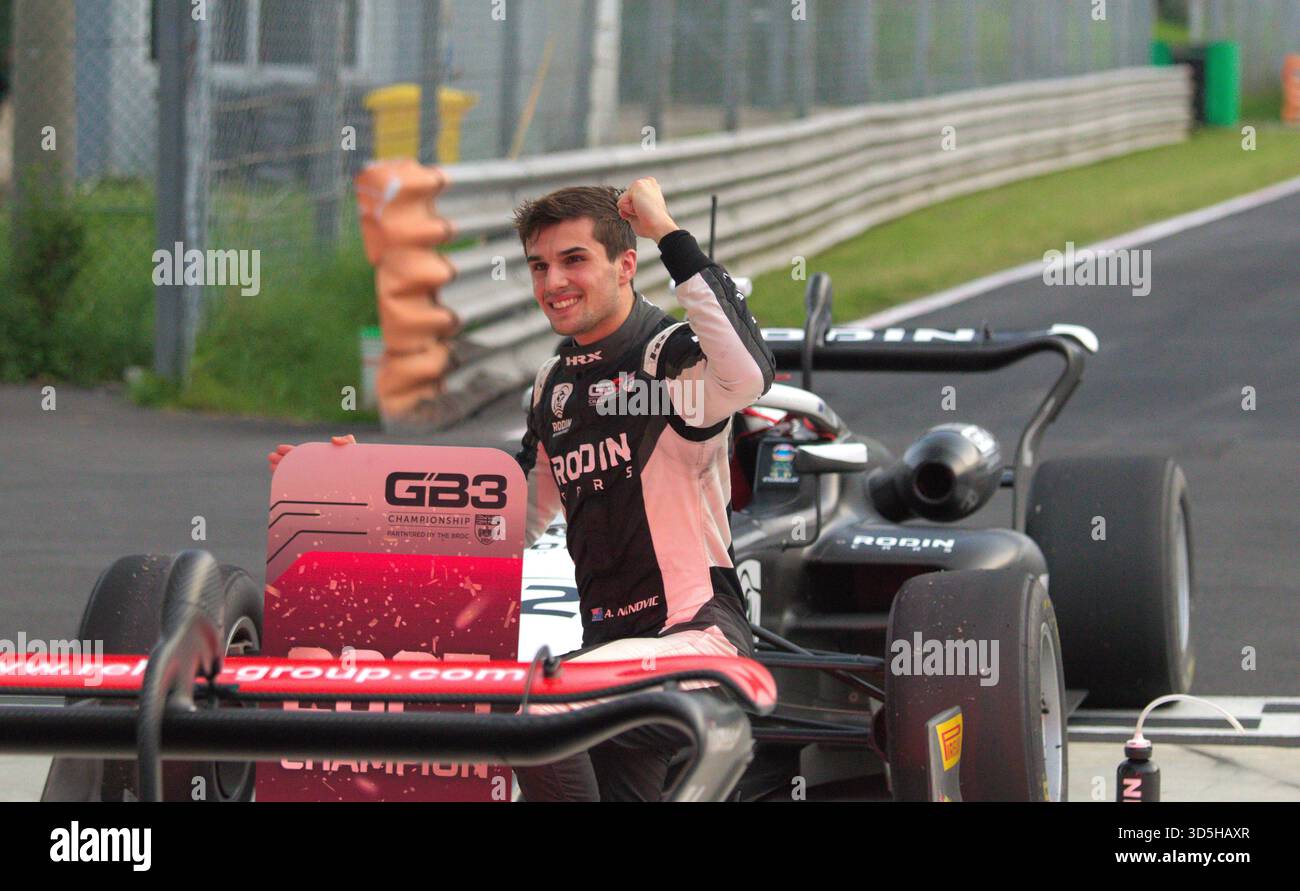 GB3 Championship Monza 2025. Alex Ninovic Stock Photo - Alamy