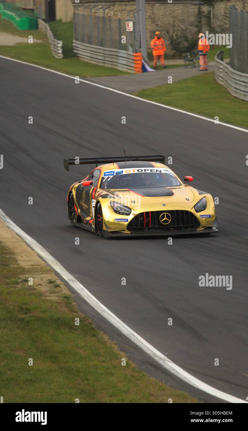 Evolution Driver Monza, 19/10/2025, GT Open 500. No. 77 BDR Grupo Prom Mercedes-AMG GT3 ...