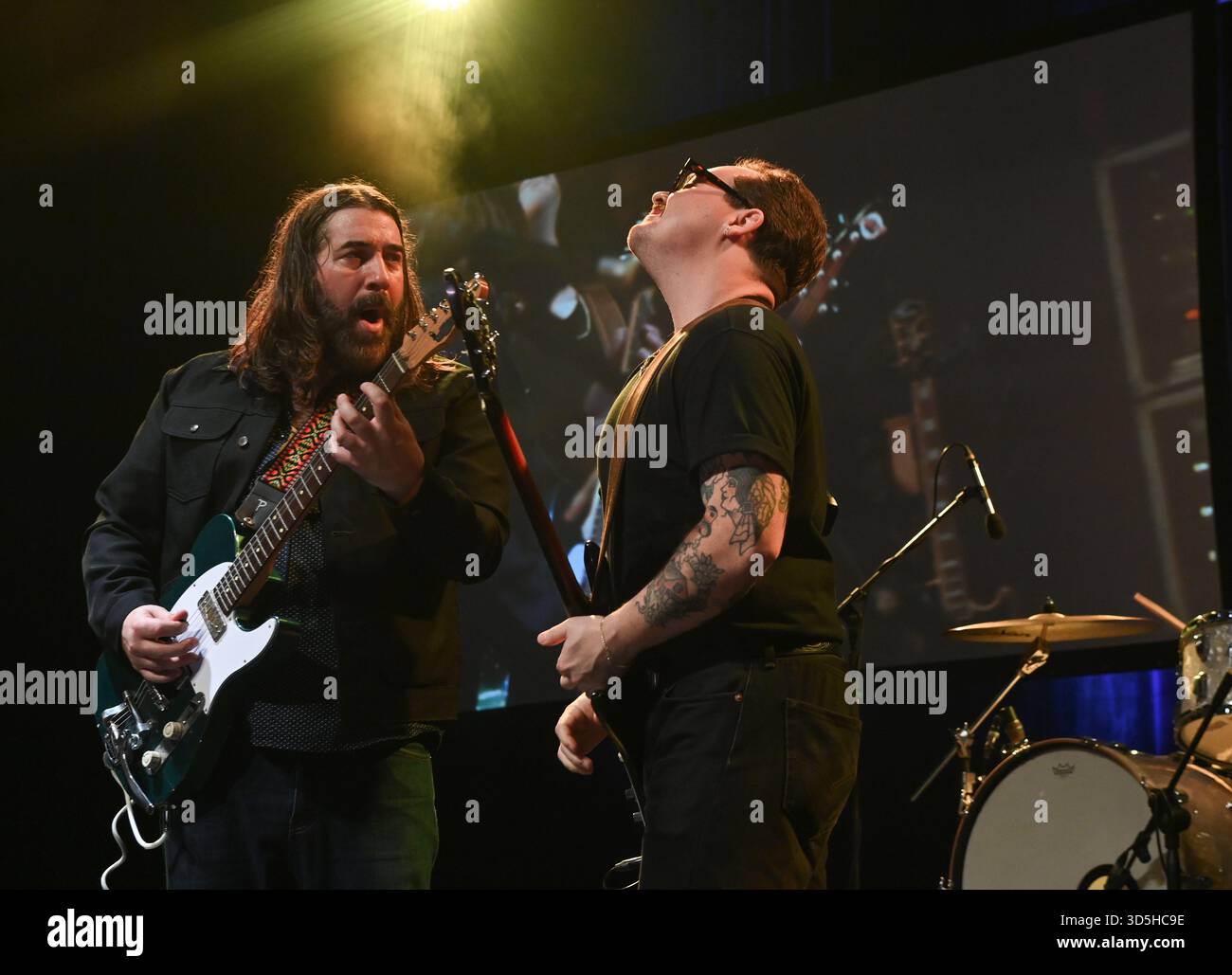 American blues band GA-20 performs during the Blues Alive festival 2025 ...