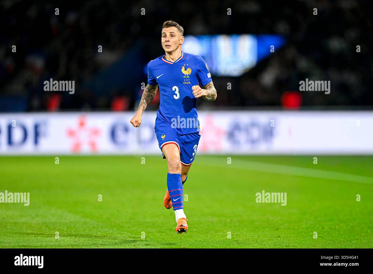 Lucas Digne during the FIFA World Cup 2026, Qualifiers, Group D ...